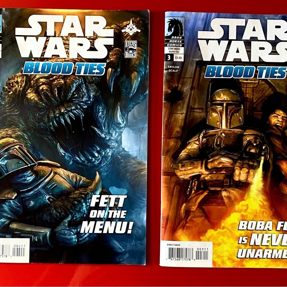 Star Wars Blood Ties Comics #3 & 4